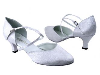 Dance shoes ladies silver   